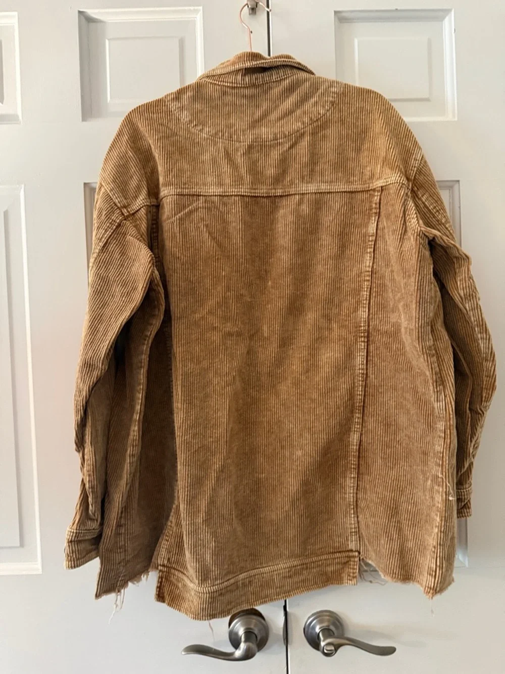 women’s Corduroy Jacket in Brown - Classic Casual Coat - Picture 5 of 5